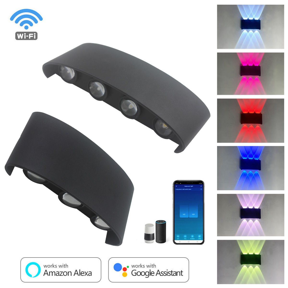 Smart Garden Light Controller - 6W 8W RGBW Up Down LED