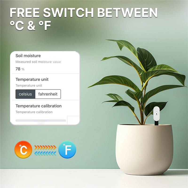 Smart Garden Monitoring System - ABGG-APP Monitor Smart Soil Tester Detector