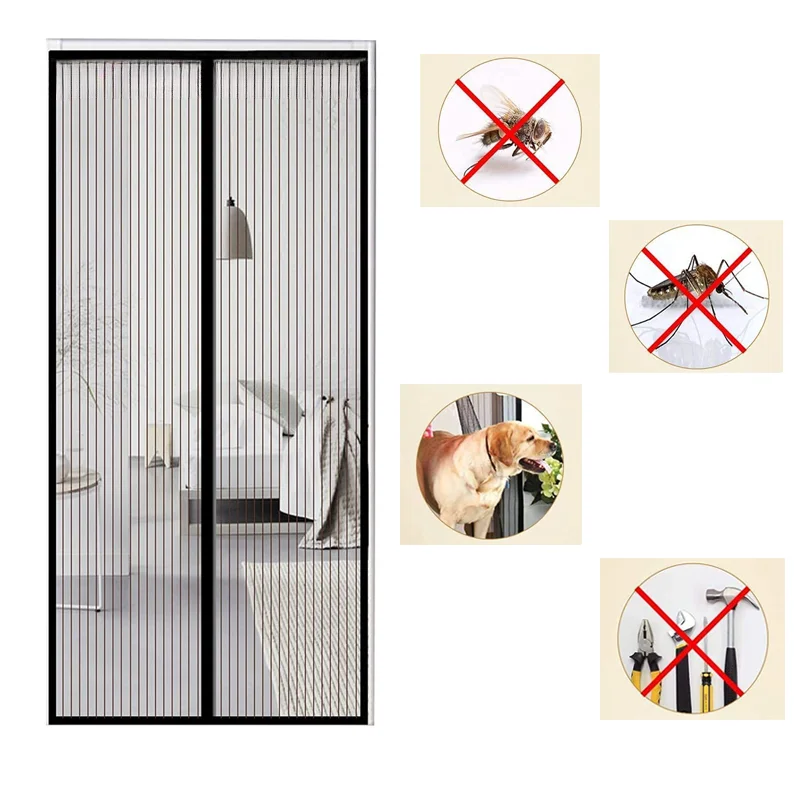 Smart Garden Gate - Magnetic Mosquito Net Door Window Automatic