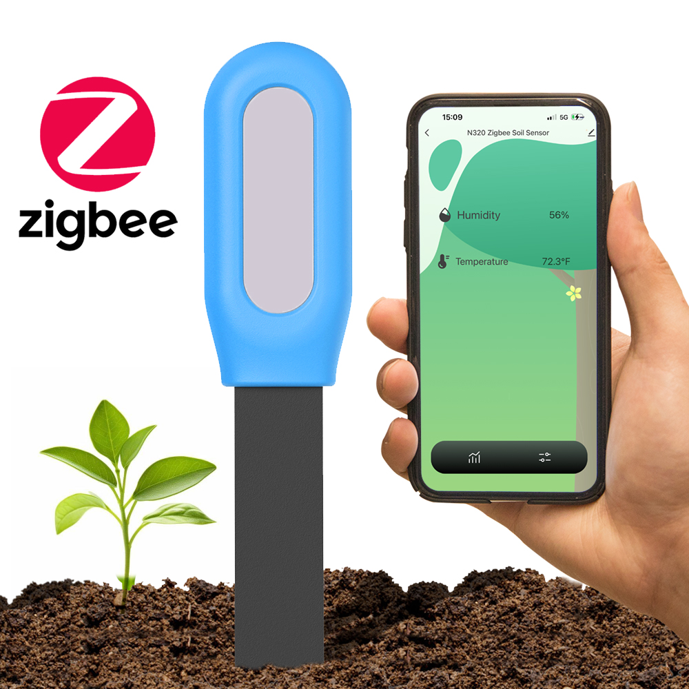 Smart Garden Monitor - 1PCS Tuya Zigbee Soil Sensor Humidity