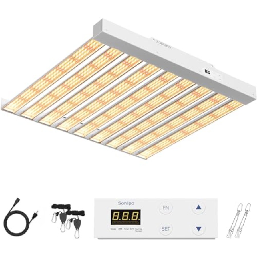 Plant Grow Light Full Spectrum - 2024 New SPF4000 PRO 400W LED