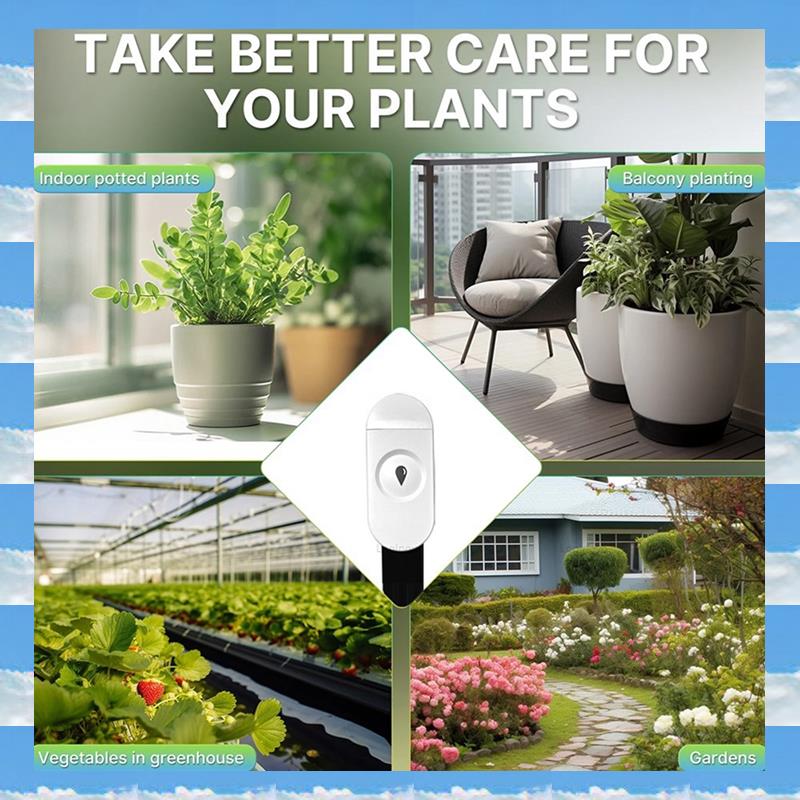 Smart Garden Monitoring System - A11I Humidity Temperature Moisture Sensor Smart