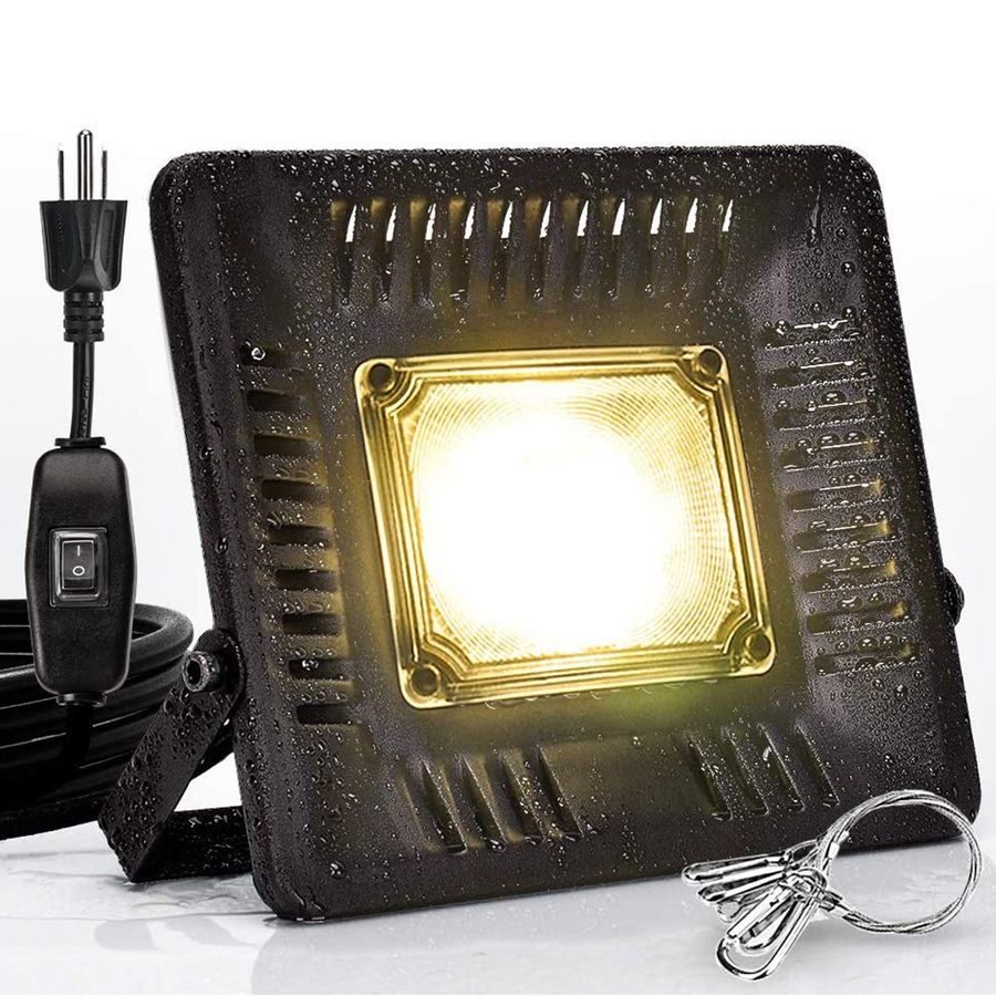 Plant Grow Light Full Spectrum - 150W Waterproof Plant Light, Outdoor Grow