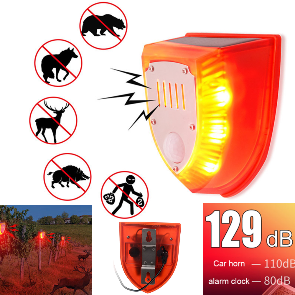 Smart Garden Light Camera - Outdoor Solar Alarm with Motion Sensor