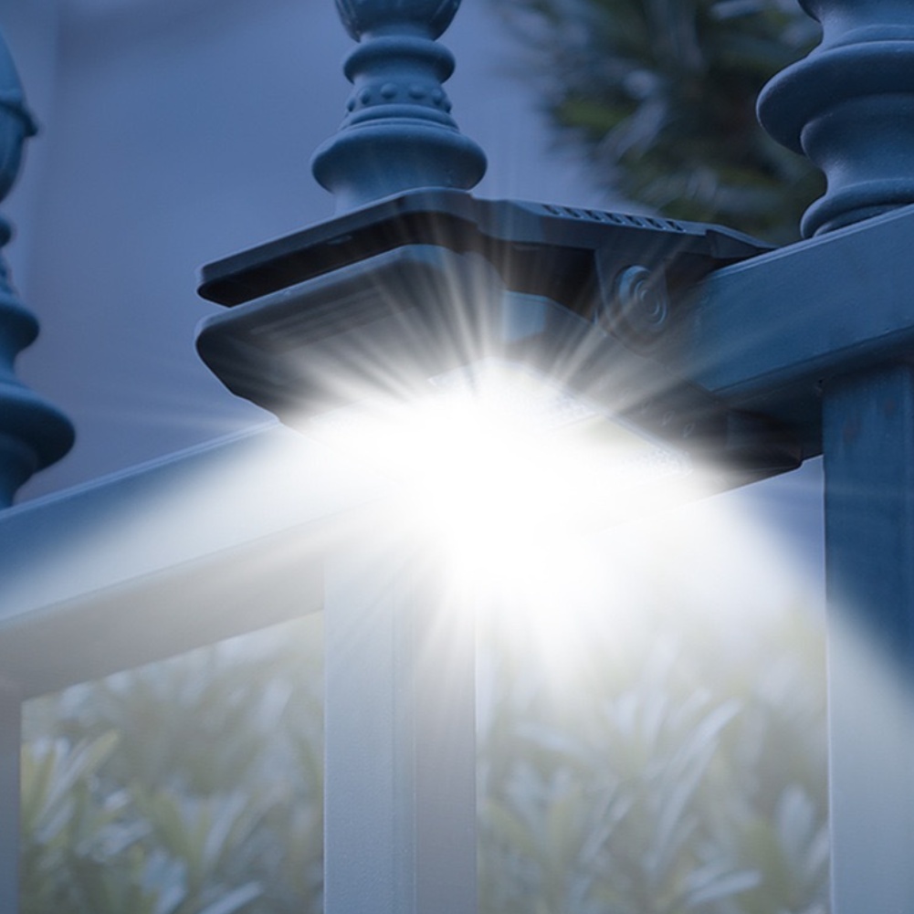 Smart Garden Fence & Balcony Hanging Planter - Solar Clamp On Sensor Lights Outdoor