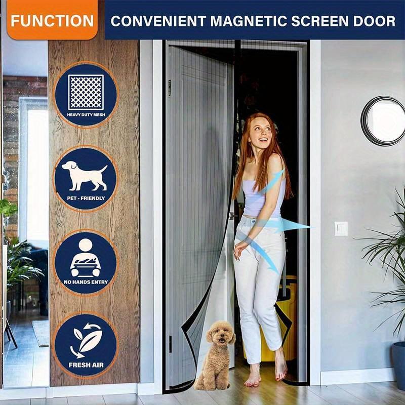 Smart Garden Gate - New Summer Magnetic Mosquito Net Door
