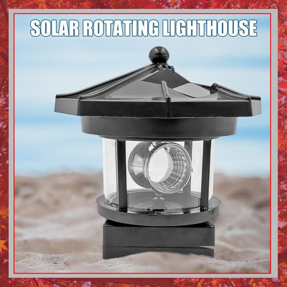 Smart Garden Fence & Balcony Hanging Planter - Lighthouse Shape Solar LED Light Garden