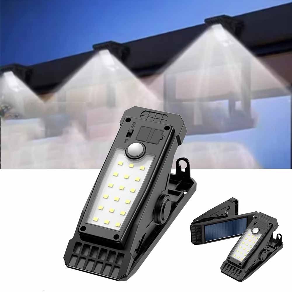 Smart Garden Gate - Clip On Solar Clip-on Lamp Smart