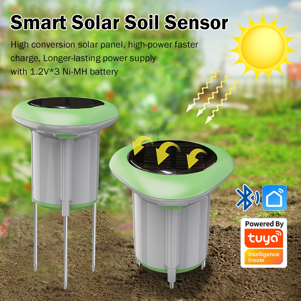 Smart Soil Sensor - Smart WIFI Solar Soil Tester Sensor