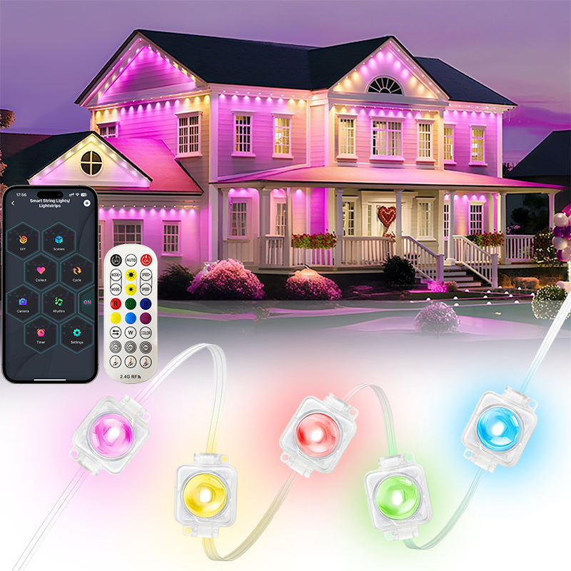 Smart Garden Light Controller - 150FT LED Eave Lights Smart Permanent
