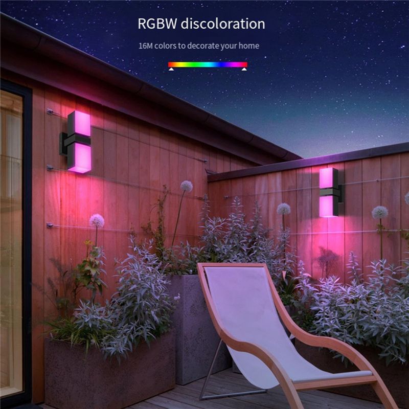 Outdoor Led Wall Lamp Dual Hea - Smart Garden Fence & Balcony Hanging Planter 评论和价格