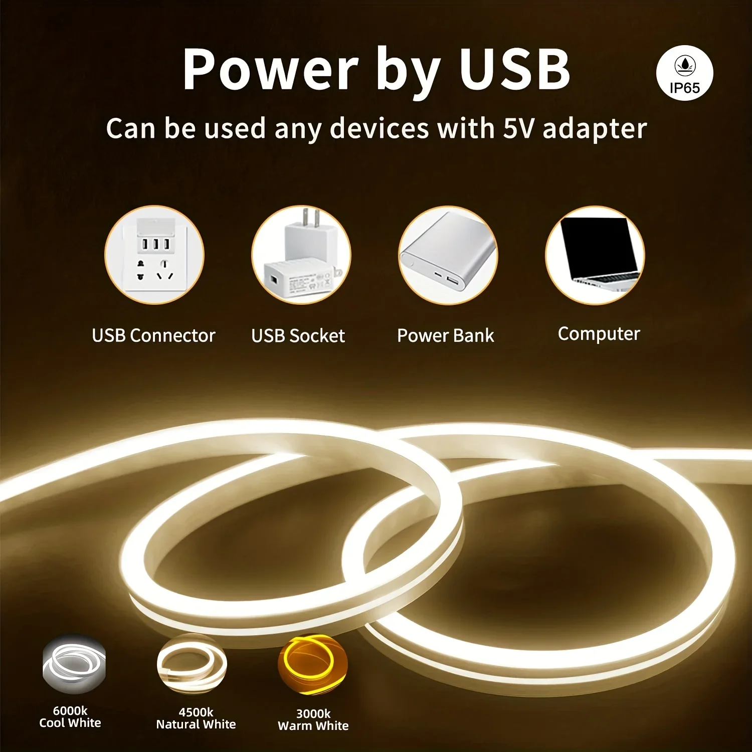 USB LED Neon Strip Light with  - Smart Garden Light Controller 评论和价格