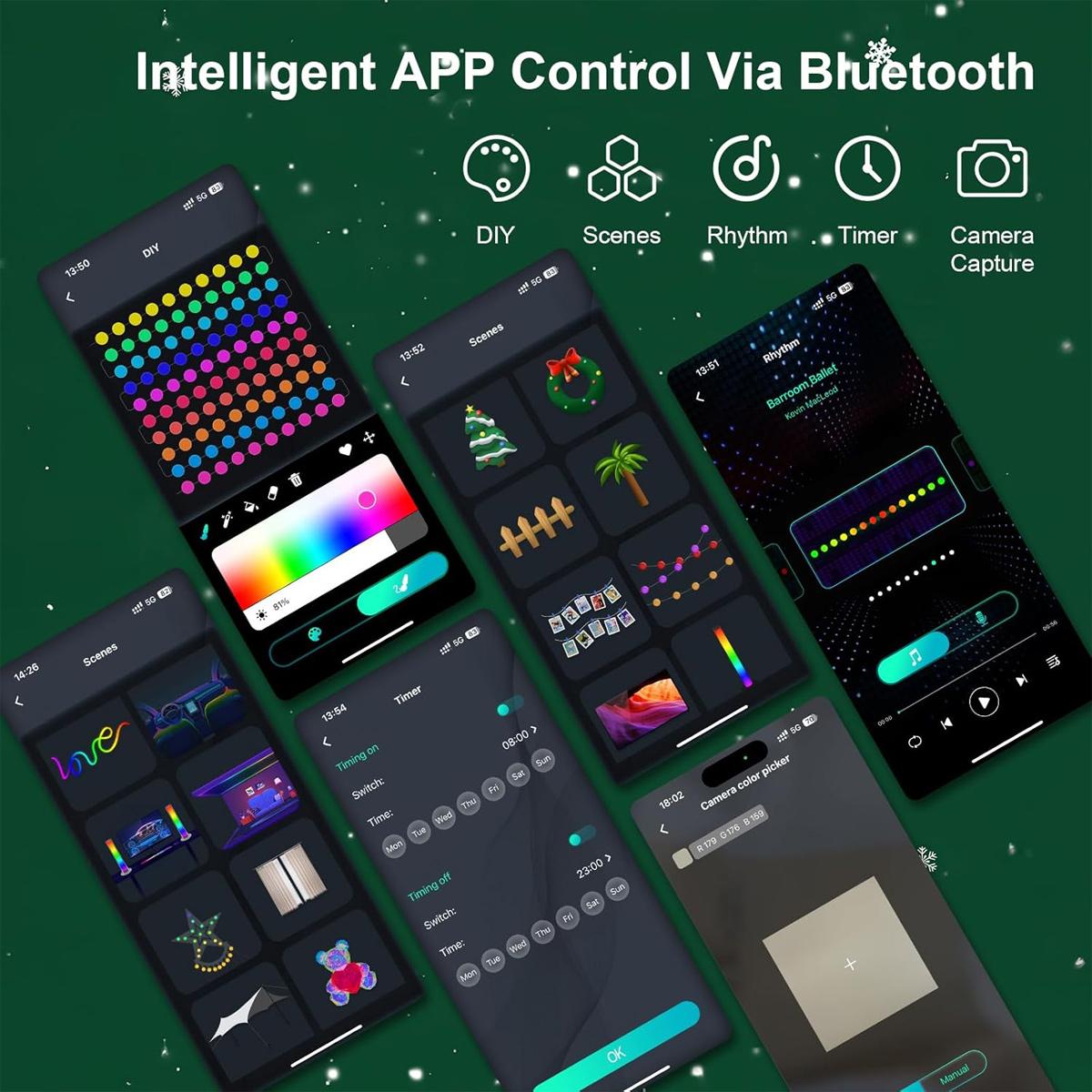 App Control Fairy Lights Smart - Smart Garden Light Controller 评论和价格