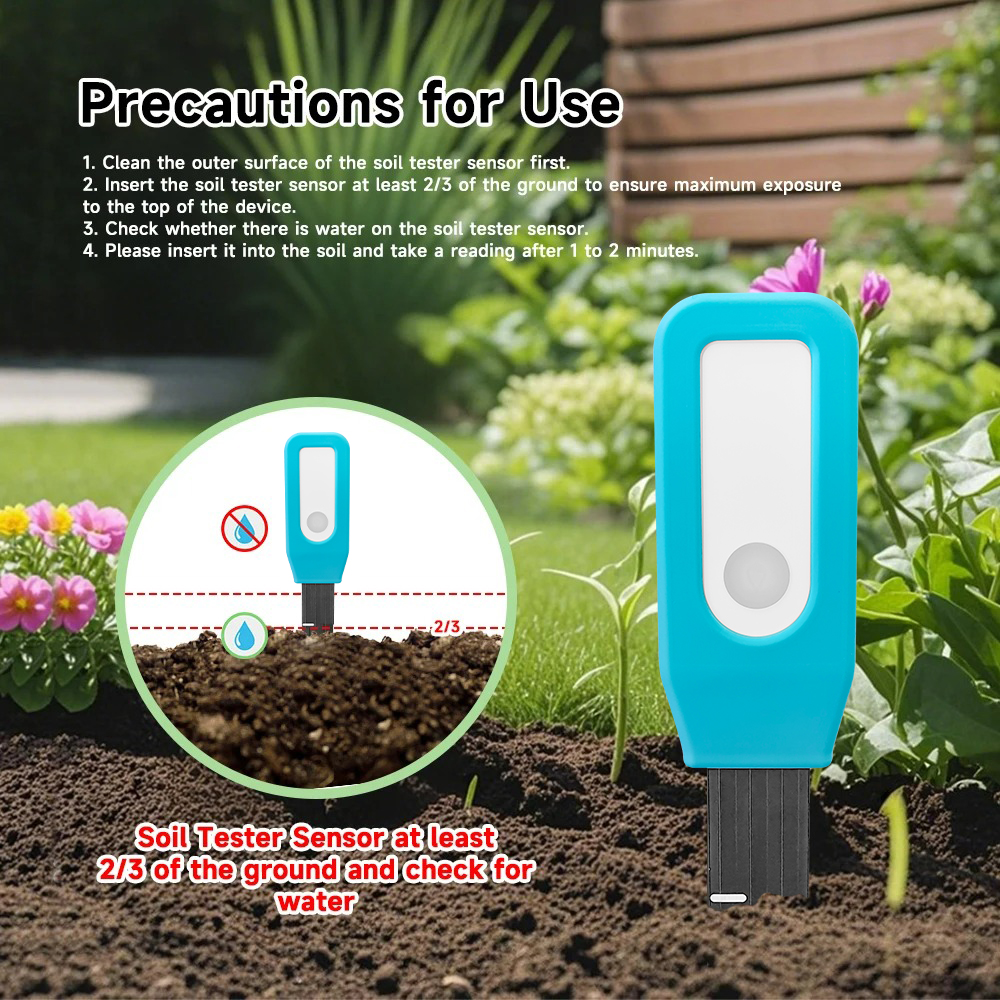 Tuya Soil Tester Humidity & Te - Smart Garden Monitor 评论和价格