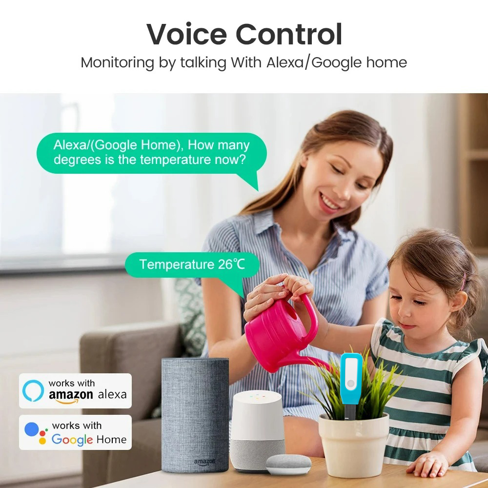 Tuya Soil Tester Humidity & Te - Smart Garden Monitor 评论和价格