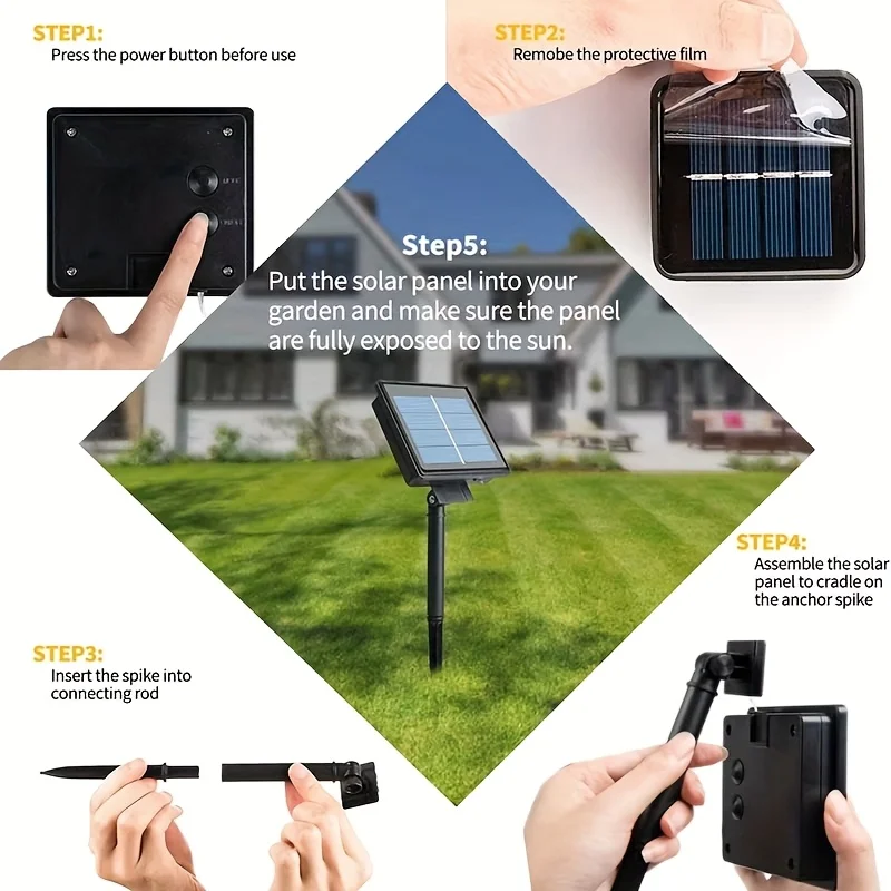 LED String Lights Garden Outdo - Smart Garden Light Camera 评论和价格