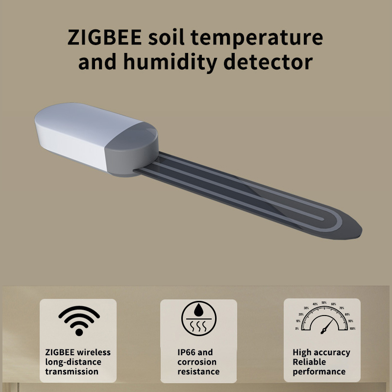 ZigBee 3.0 Soil Sensor Tempera - Smart Soil Sensor 评论和价格
