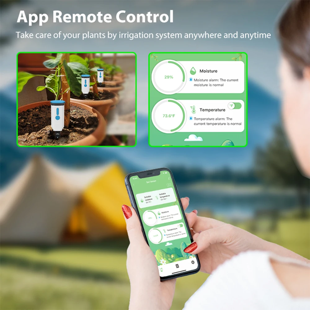 Haozee Tuya Smart WiFi Soil Mo - Smart Garden Monitor 评论和价格