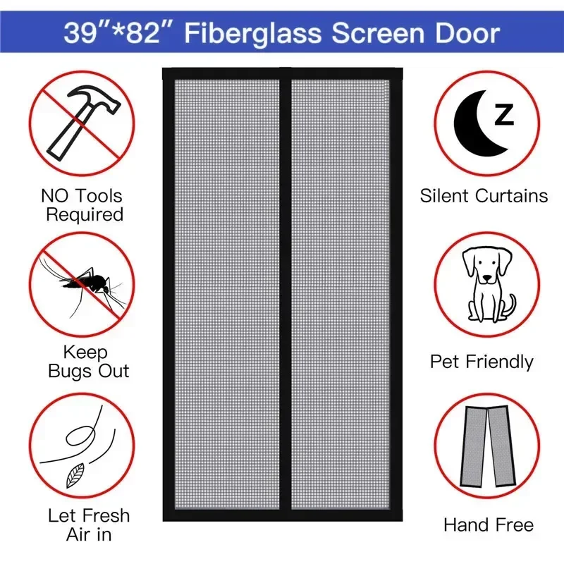 Magnetic Mosquito Net Door Aut - Smart Garden Gate 评论和价格