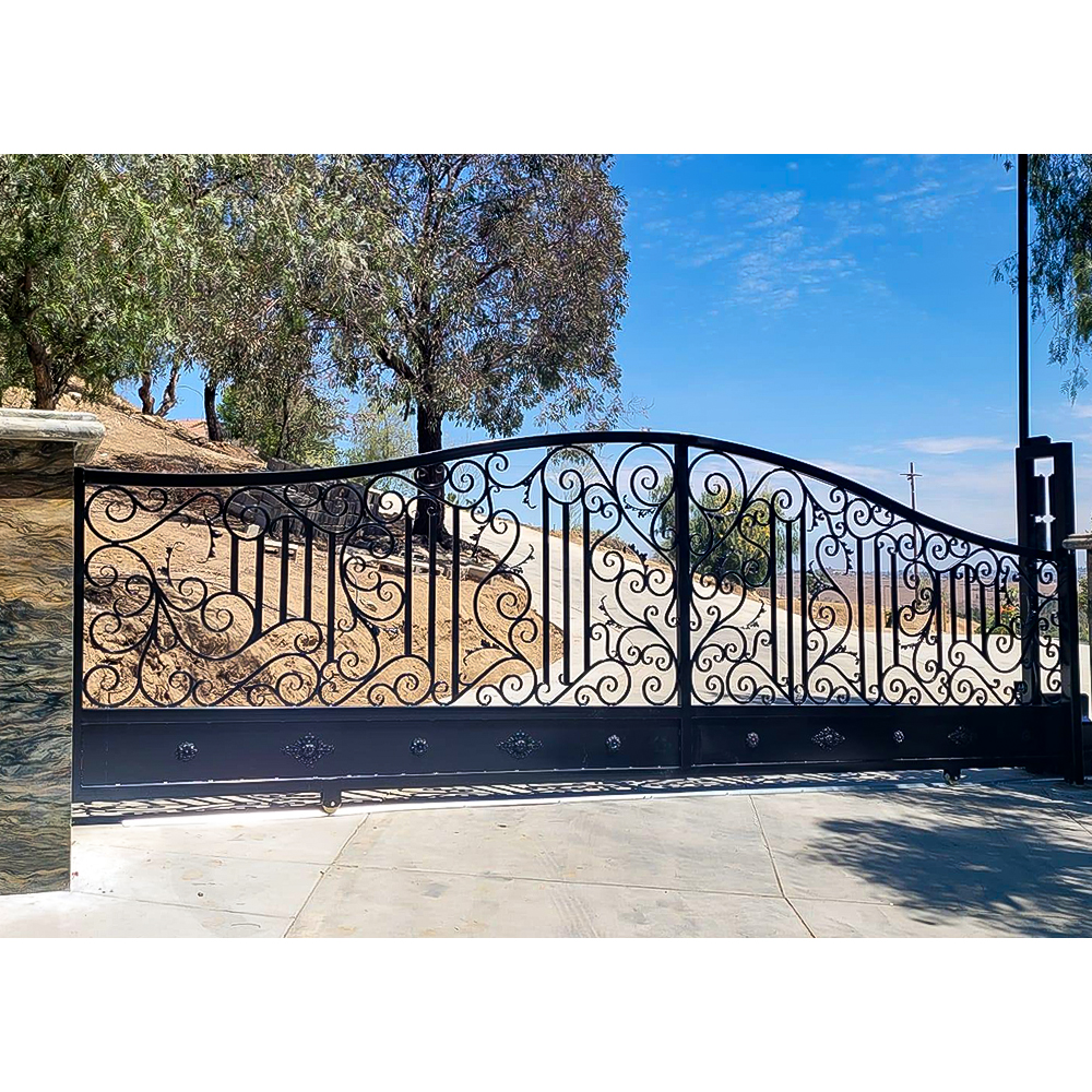 Luxury Electric Wrought Iron S - Smart Garden Gate 评论和价格