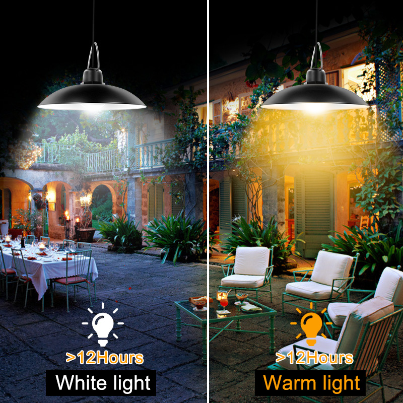 Solar Pendant Light with Doubl - Smart Garden Light Controller 评论和价格