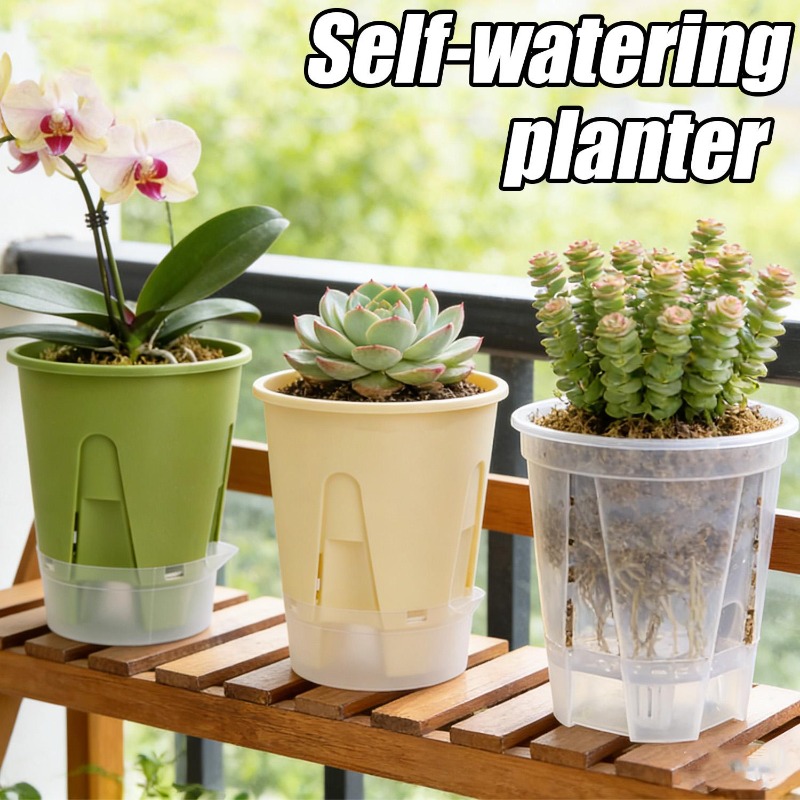 Self Watering Planter Pot Tray - Smart Garden Monitor 评论和价格