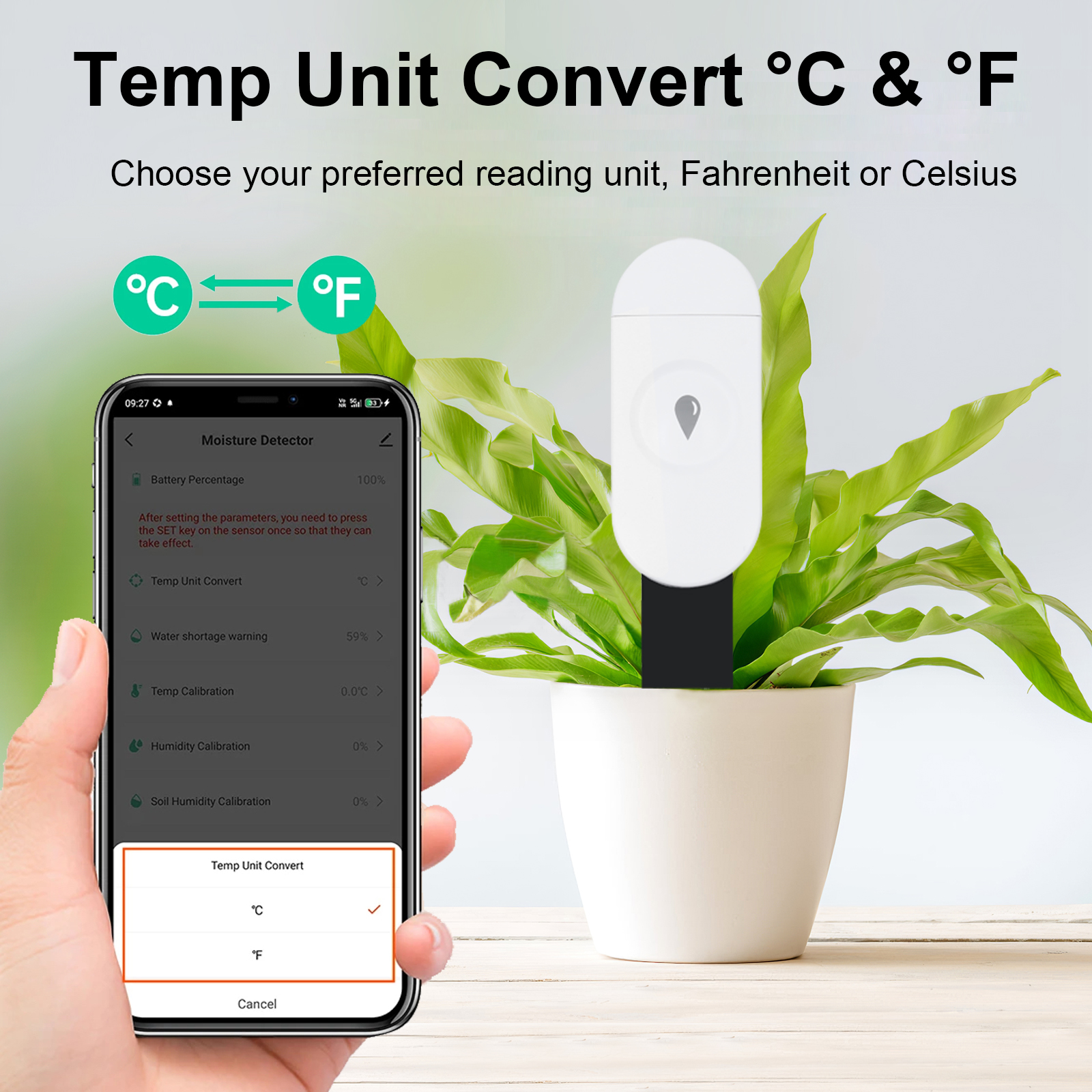Tuya Zigbee Temperature Humidi - Smart Garden Monitor 评论和价格