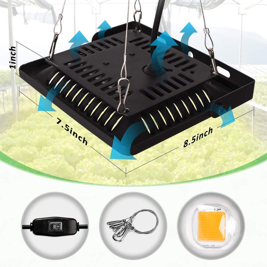 150W Waterproof Plant Light, O - Plant Grow Light Full Spectrum 评论和价格