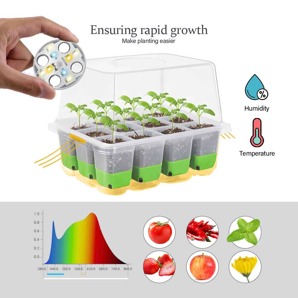 LED Grow Light Seedling Starte - Smart Garden Lamp 评论和价格