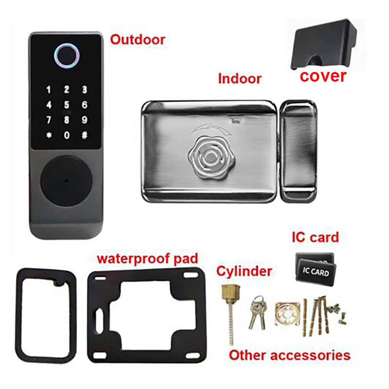 Wifi Tuya Smart Lock Waterproo - Smart Garden Gate 评论和价格