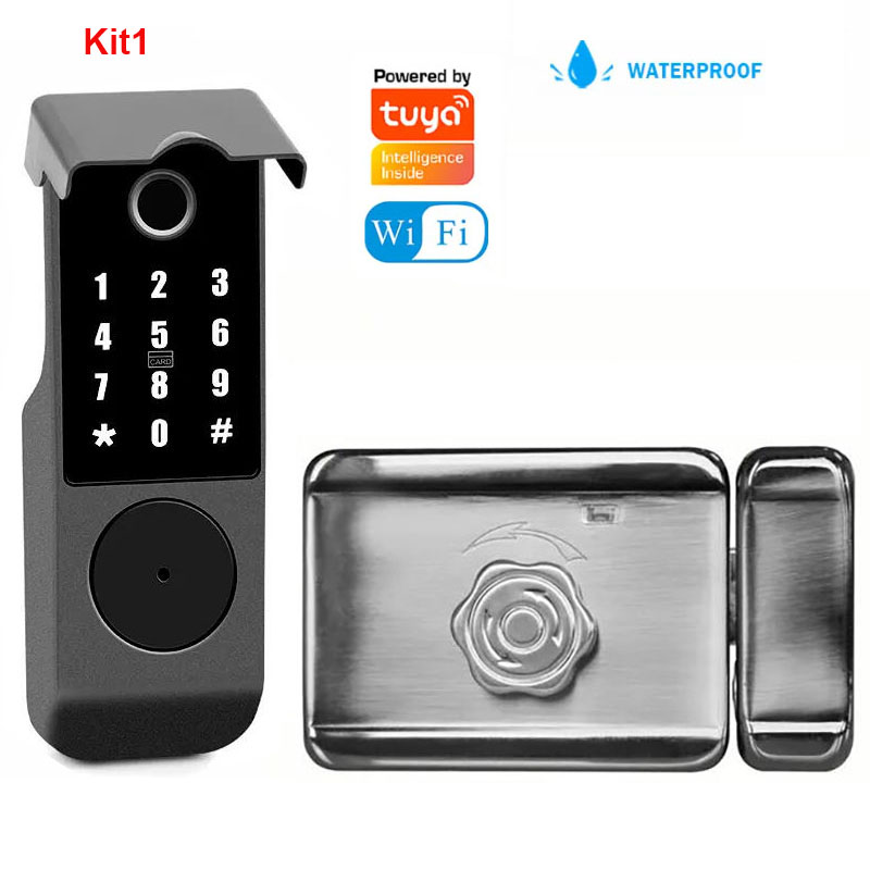 Wifi Tuya Smart Lock Waterproo - Smart Garden Gate 评论和价格