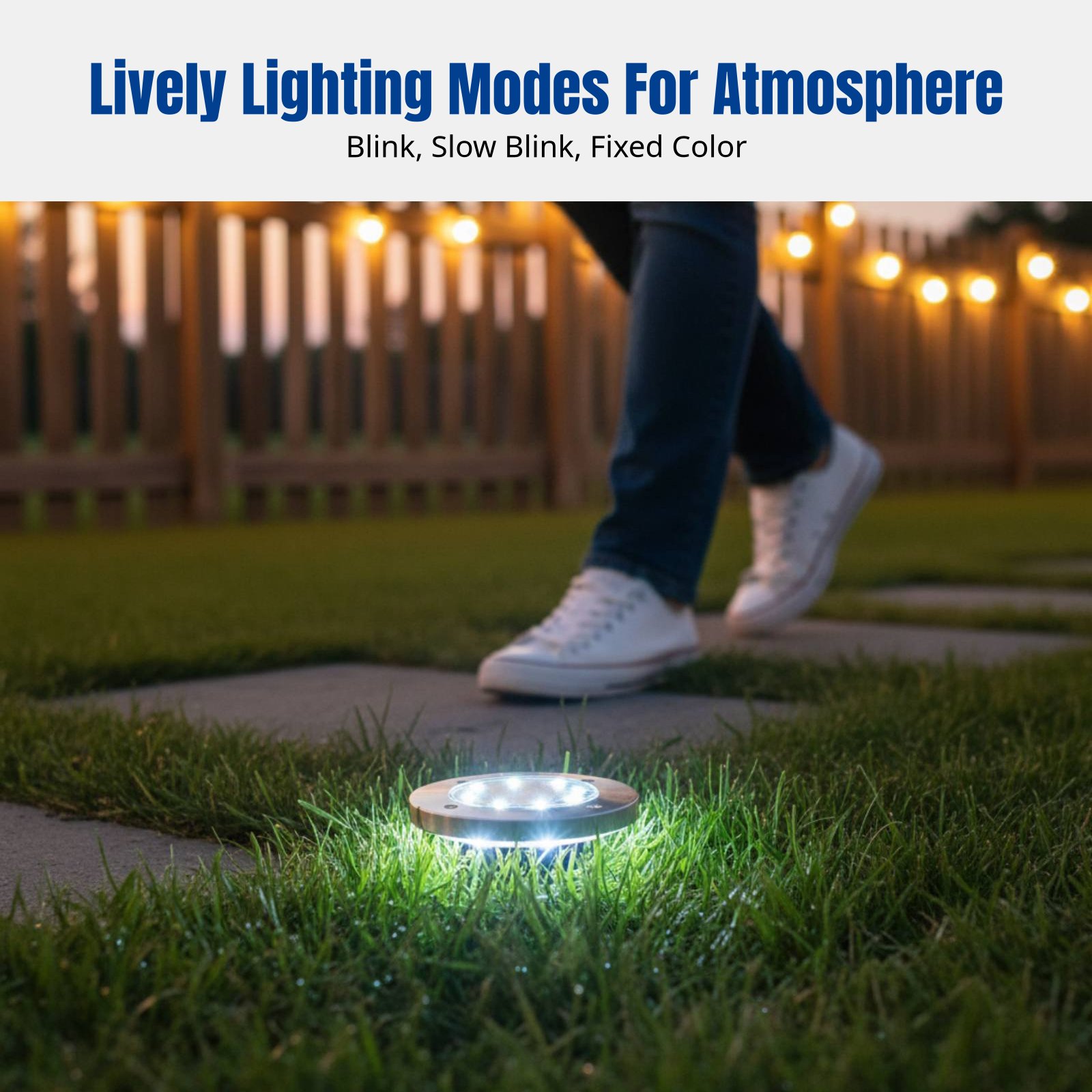 Solar Ground Light, LED Lawn L - Smart Garden Light Controller 评论和价格