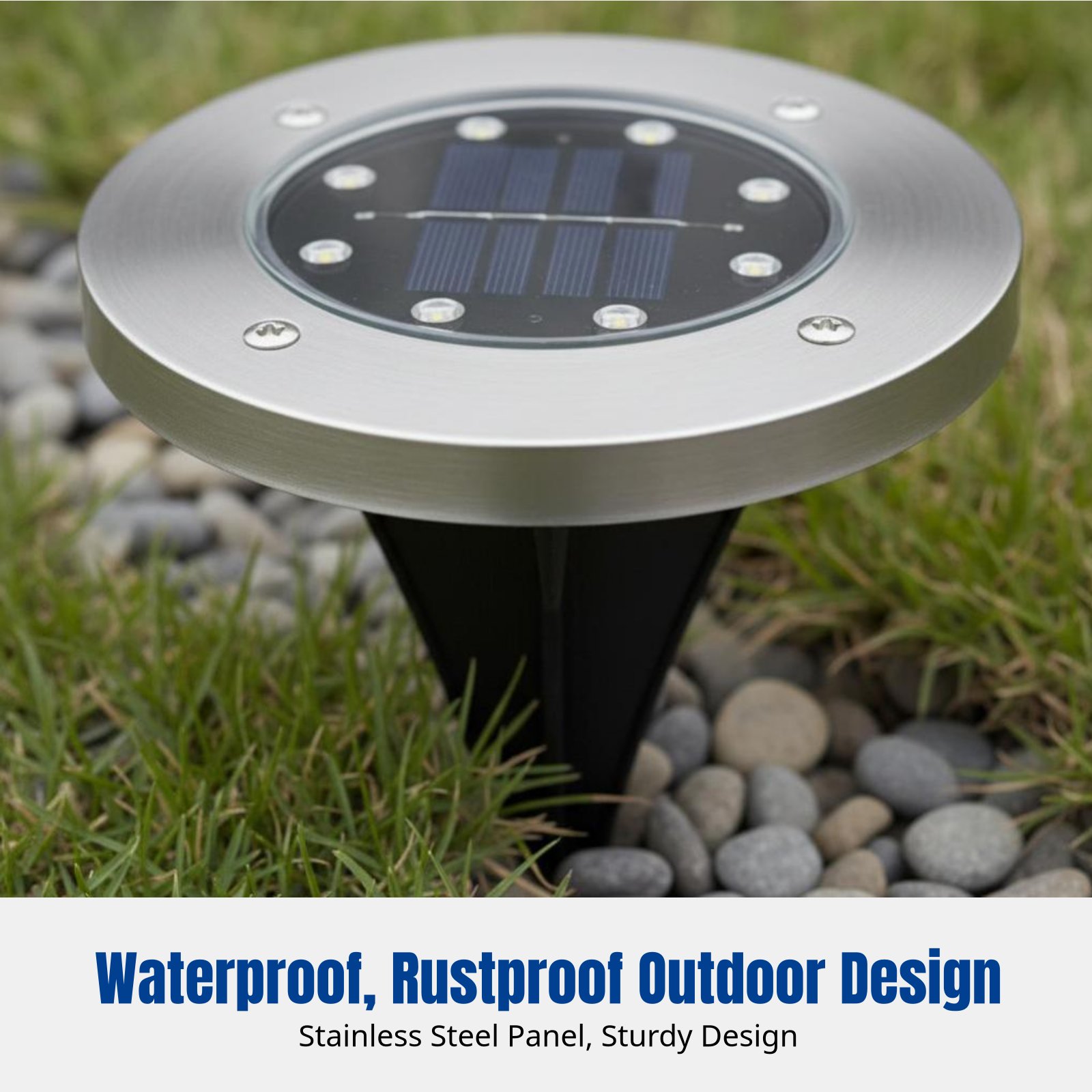 Solar Ground Light, LED Lawn L - Smart Garden Light Controller 评论和价格