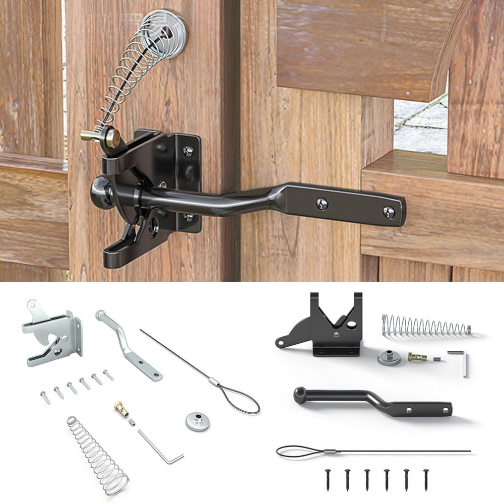 Metal Self-Locking Gate Latch  - Smart Garden Gate 评论和价格
