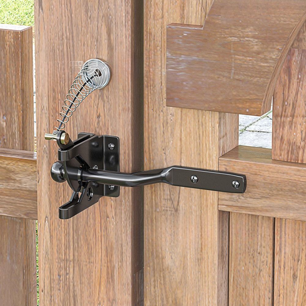 Metal Self-Locking Gate Latch  - Smart Garden Gate 评论和价格