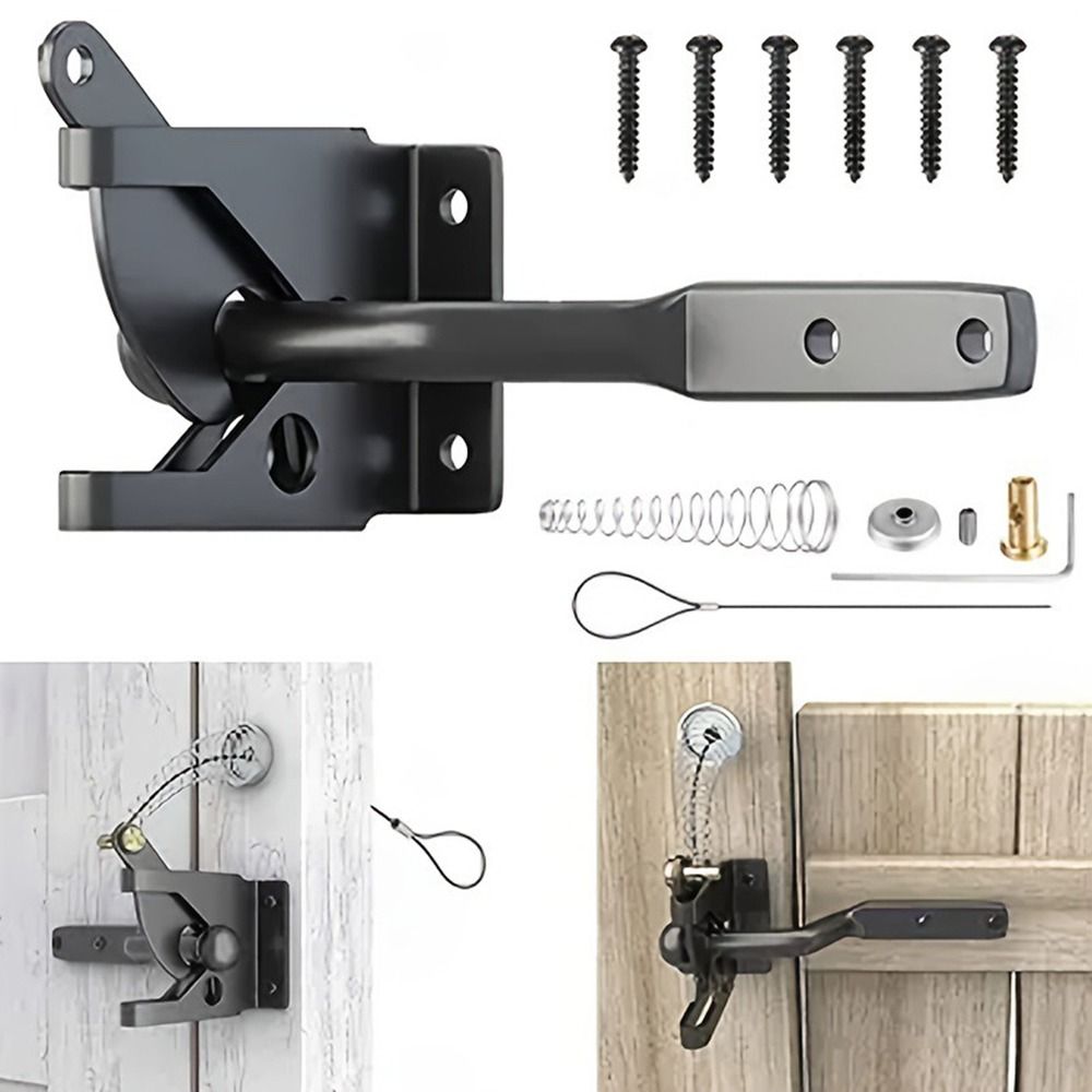 Metal Self-Locking Gate Latch  - Smart Garden Gate 评论和价格