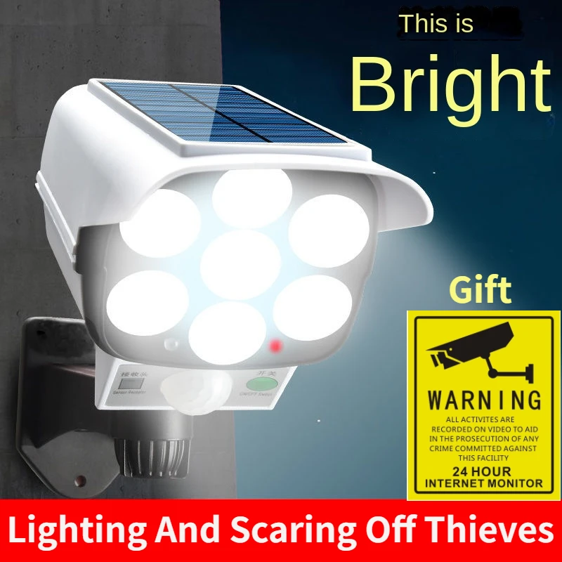 Outdoor Solar Light Motion Sen - Smart Garden Light Camera 评论和价格