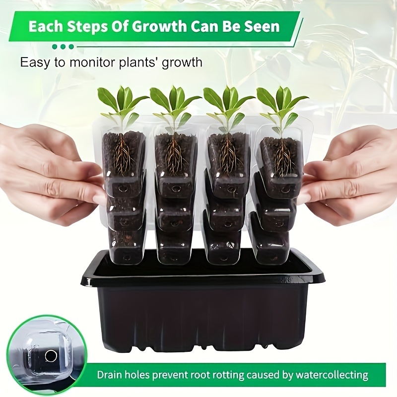Seedling Starter Kit 1/2/3 Set - Plant Grow Light Full Spectrum 评论和价格