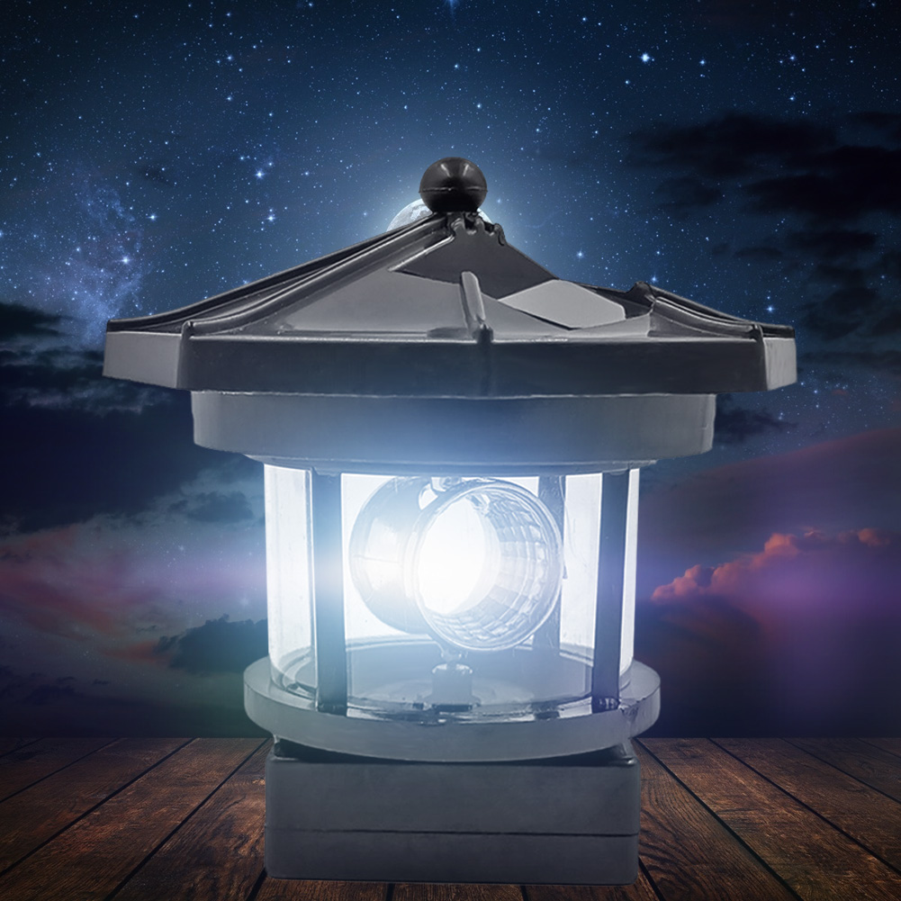 Lighthouse Shape Solar LED Lig - Smart Garden Fence & Balcony Hanging Planter 评论和价格