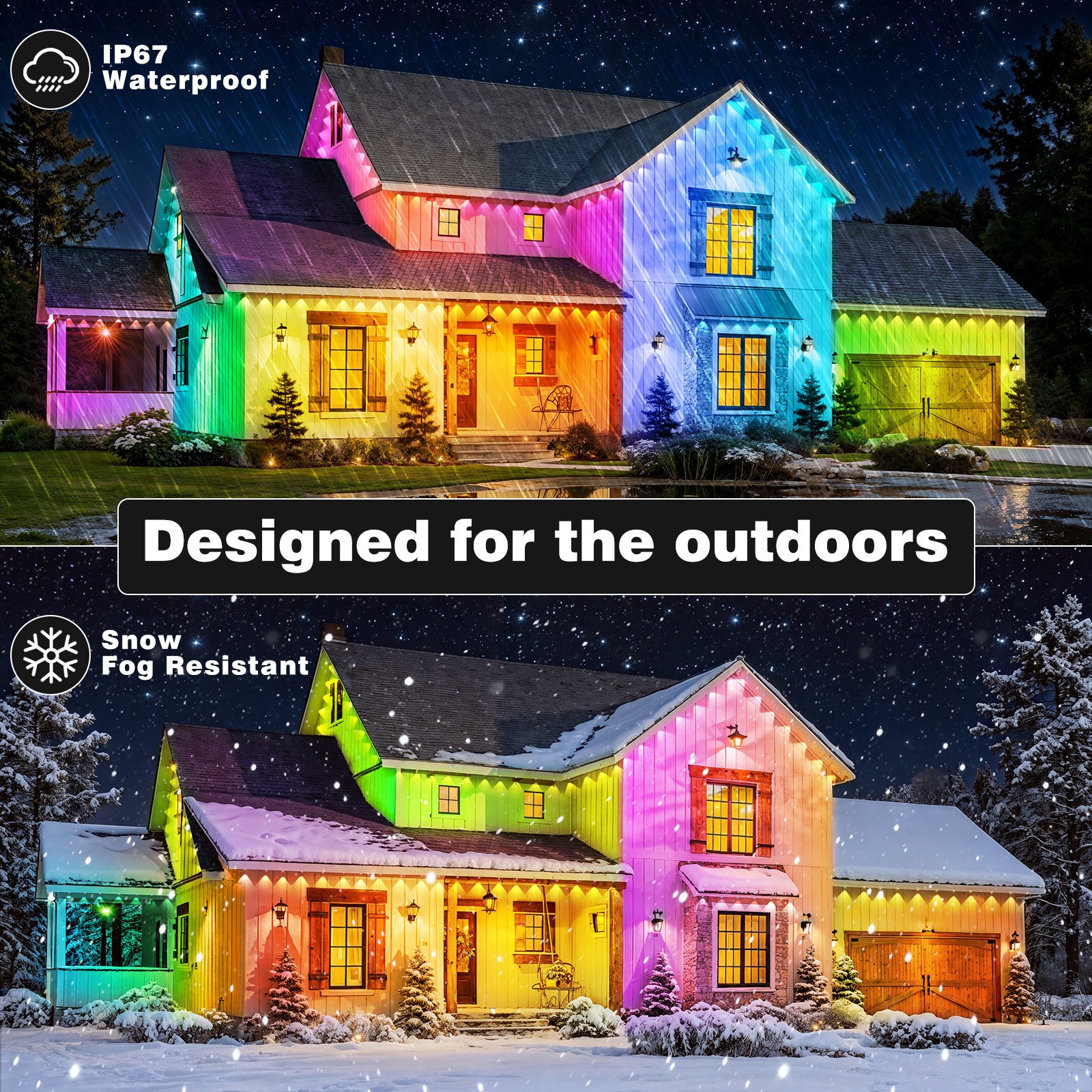 500FT Permanent Outdoor LED St - Smart Garden Light Controller 评论和价格