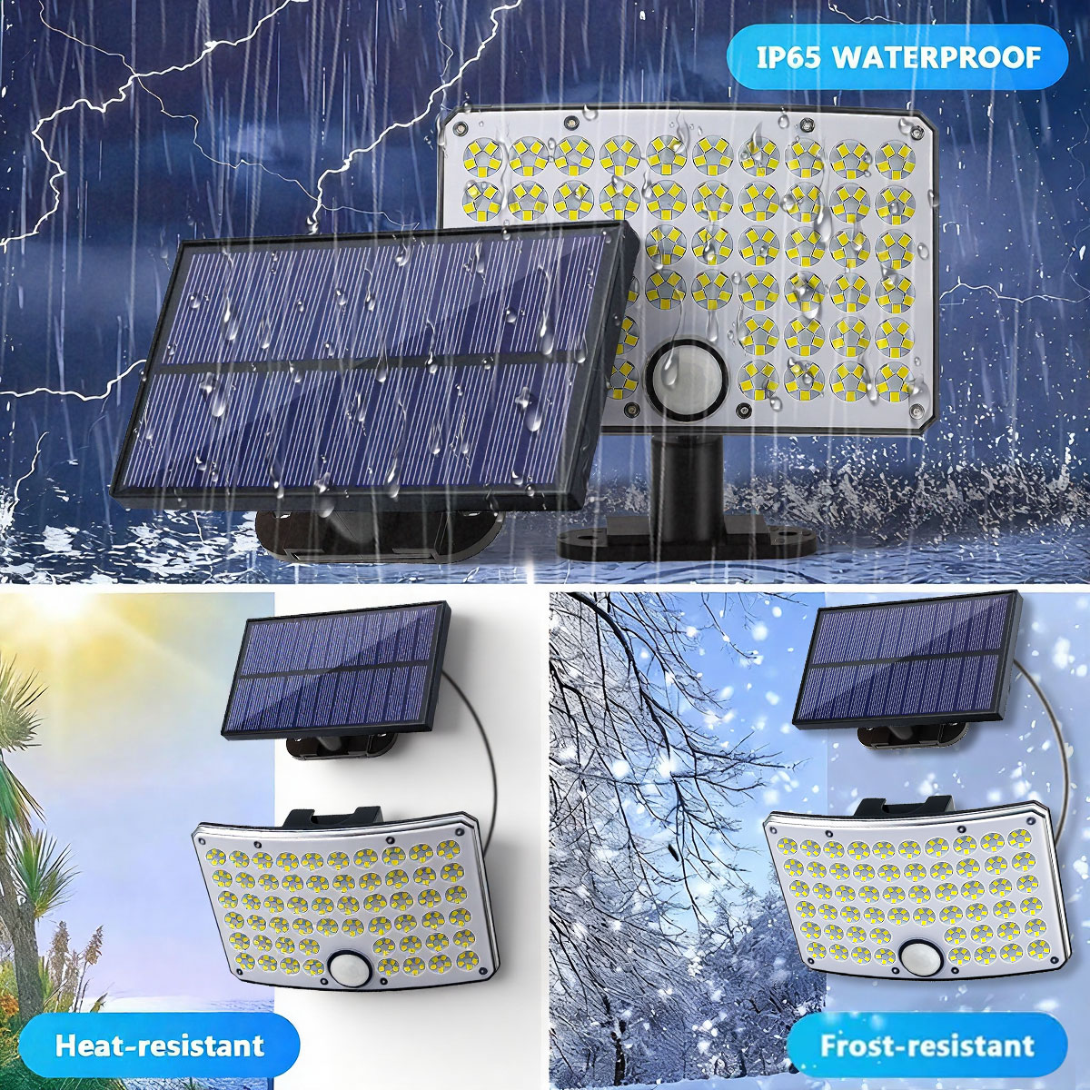 2PCS 280 LED Solar Outdoor Lig - Smart Garden Fence & Balcony Hanging Planter 评论和价格