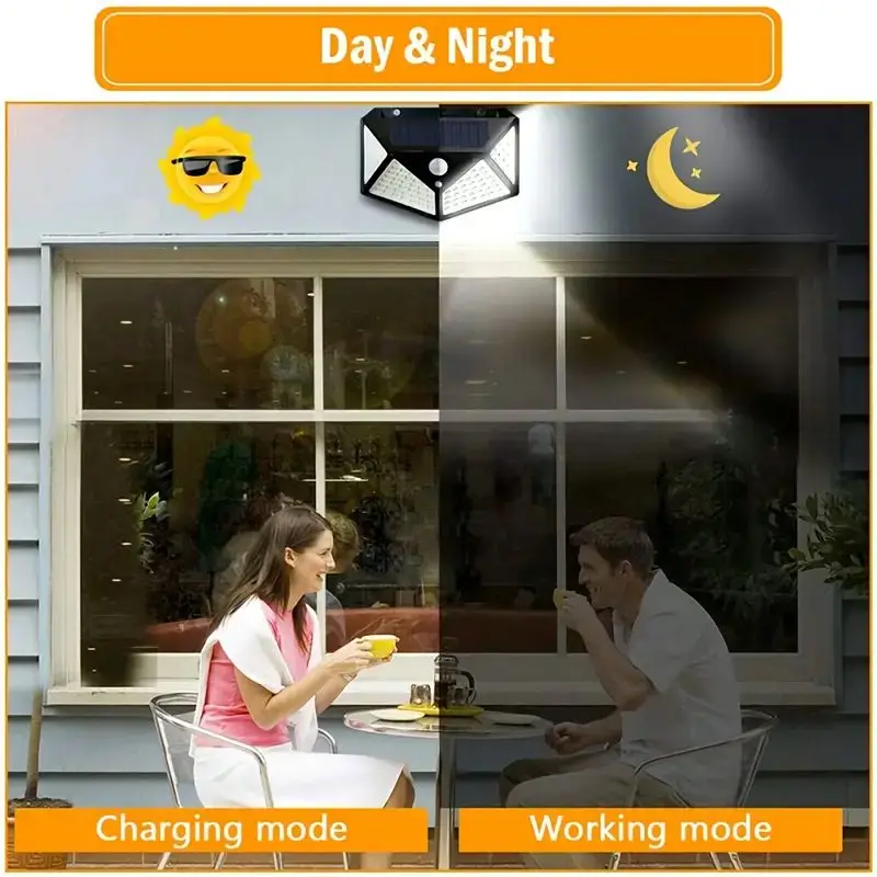100LED Outdoor Solar Garden Li - Smart Garden Light Camera 评论和价格