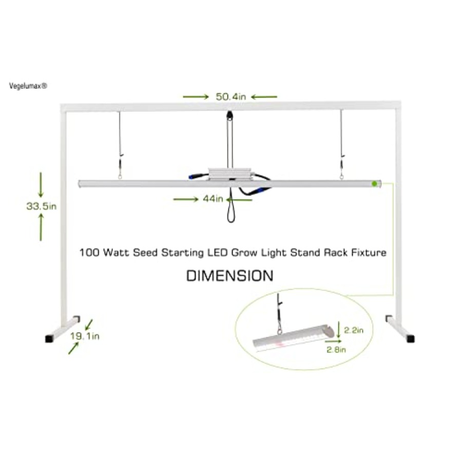 LED Grow Light Lamp Stand for  - Plant Grow Light Full Spectrum 评论和价格