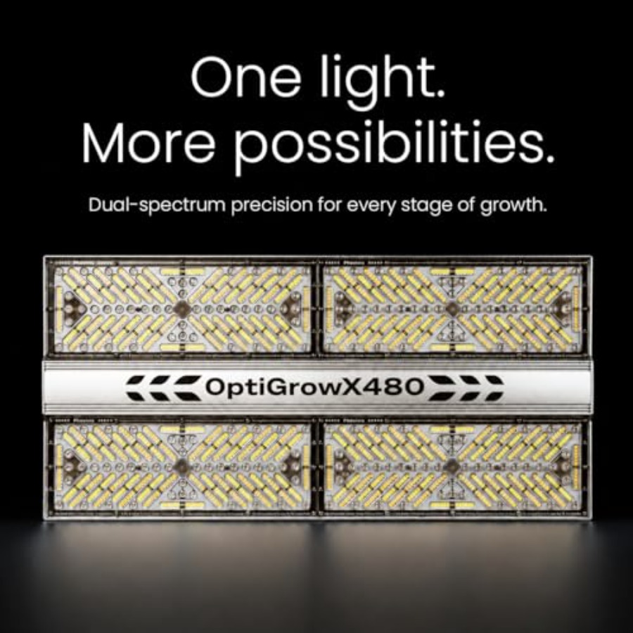 OptiGrowX480 LED Grow Light fo - Plant Grow Light Full Spectrum 评论和价格