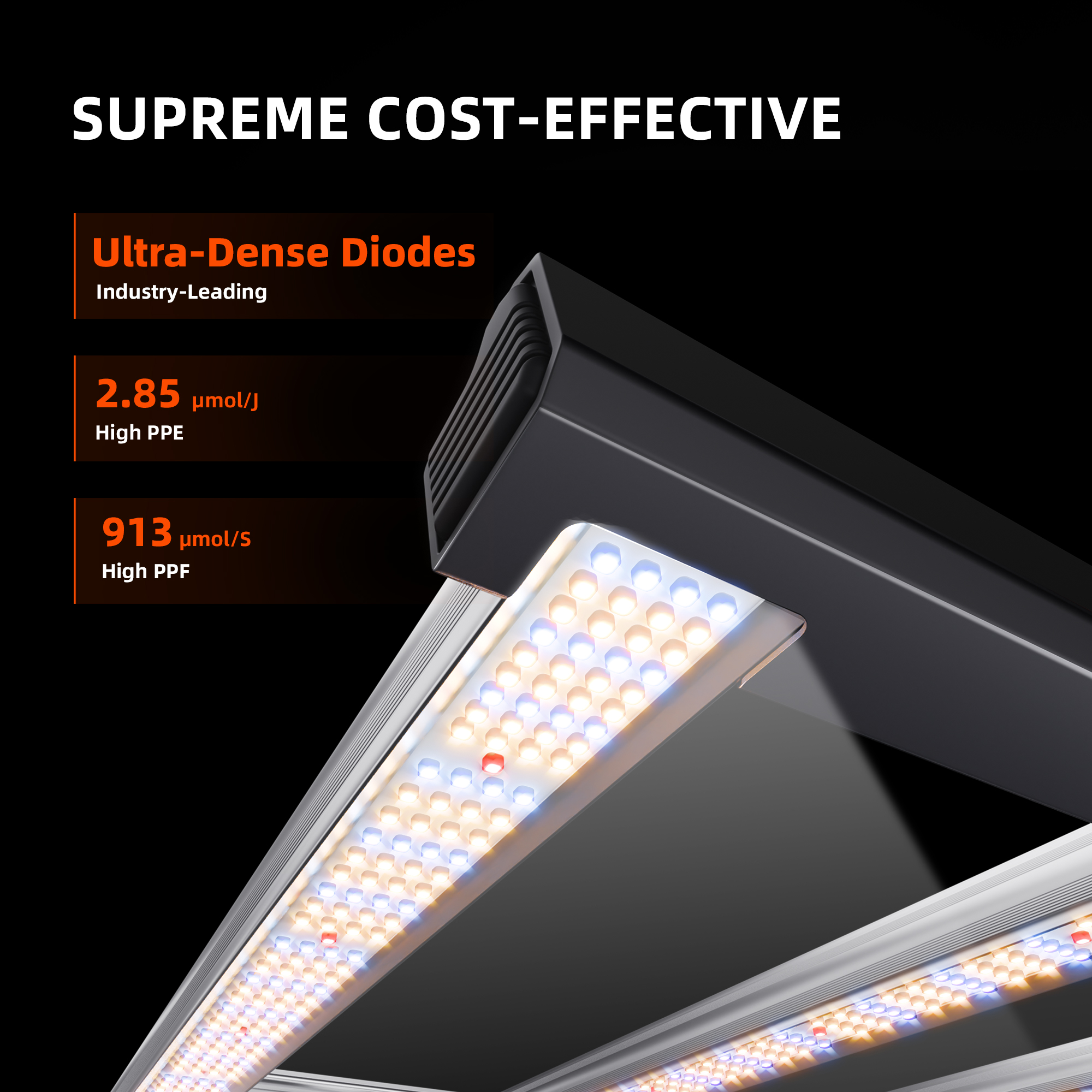 320W 2x4FT US EU Stock Full Sp - Plant Grow Light Full Spectrum 评论和价格