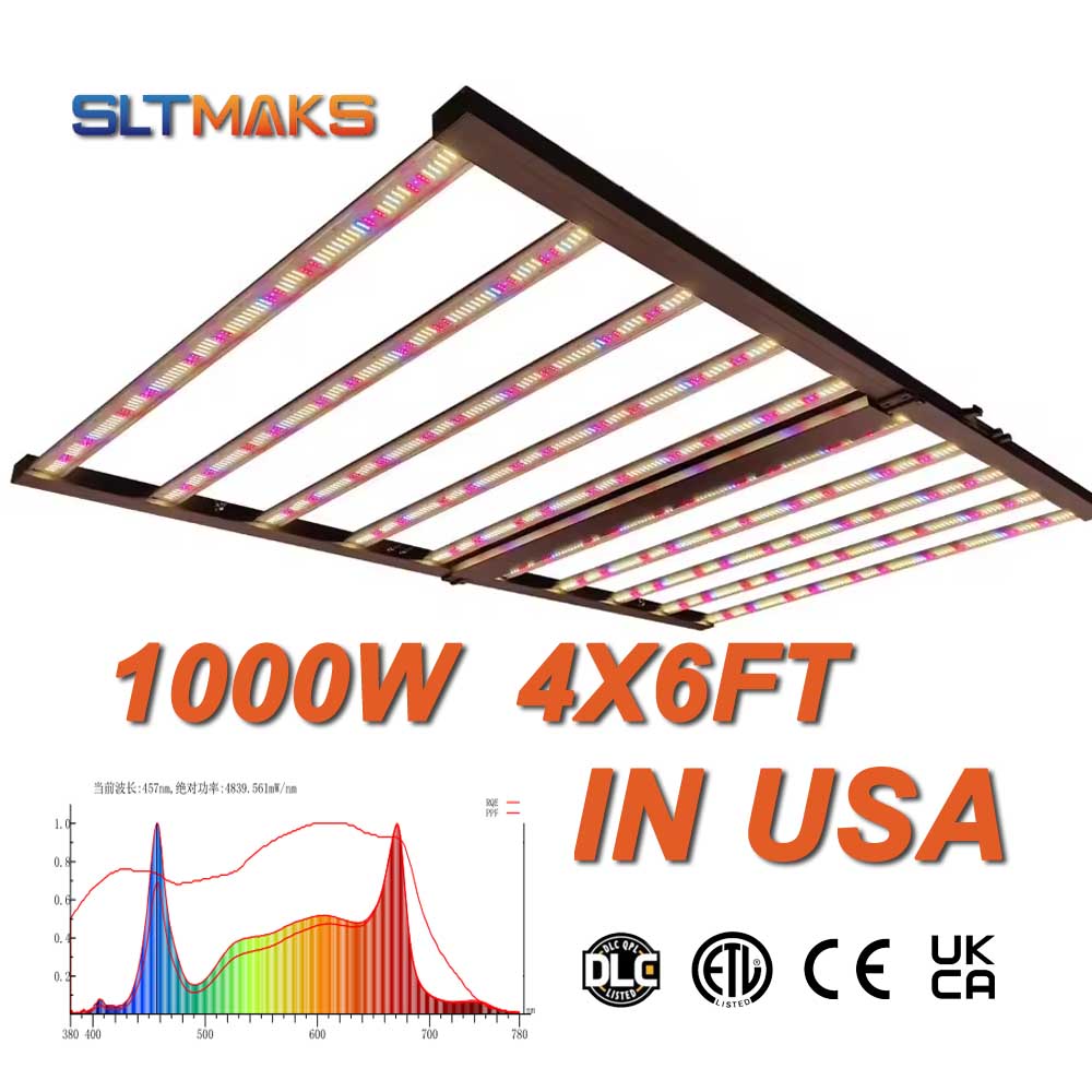 SLTMAKS 8x6FT 4X6FT 1000W Grow - Plant Grow Light Full Spectrum 评论和价格