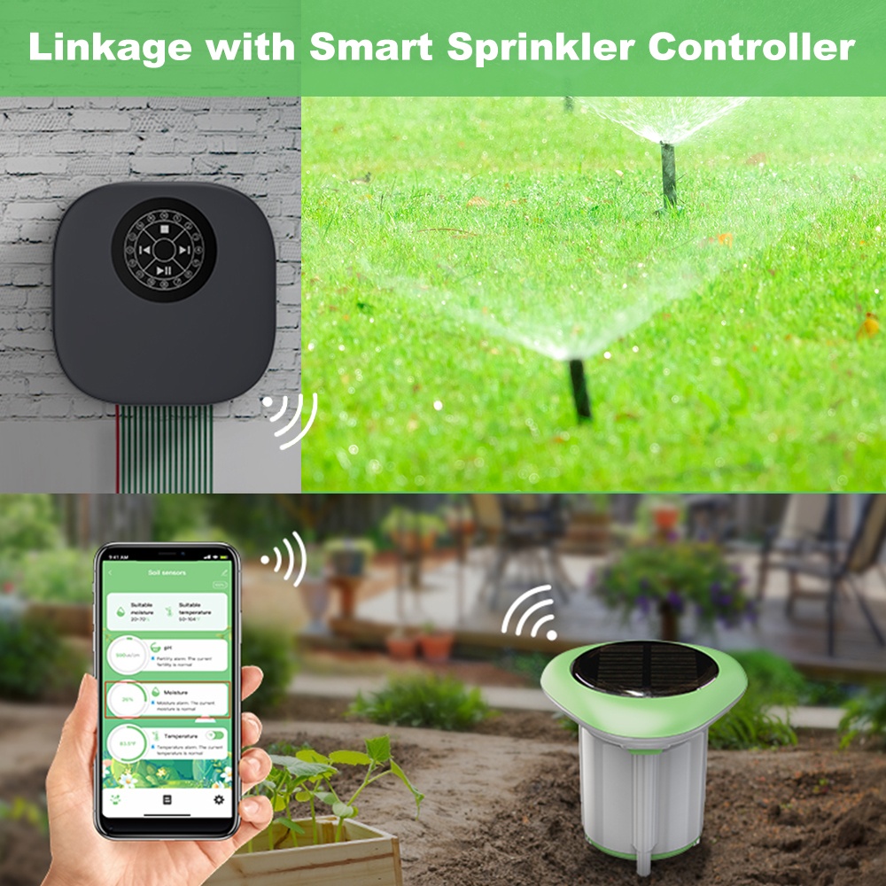 Smart WIFI Solar Soil Tester S - Smart Soil Sensor 评论和价格