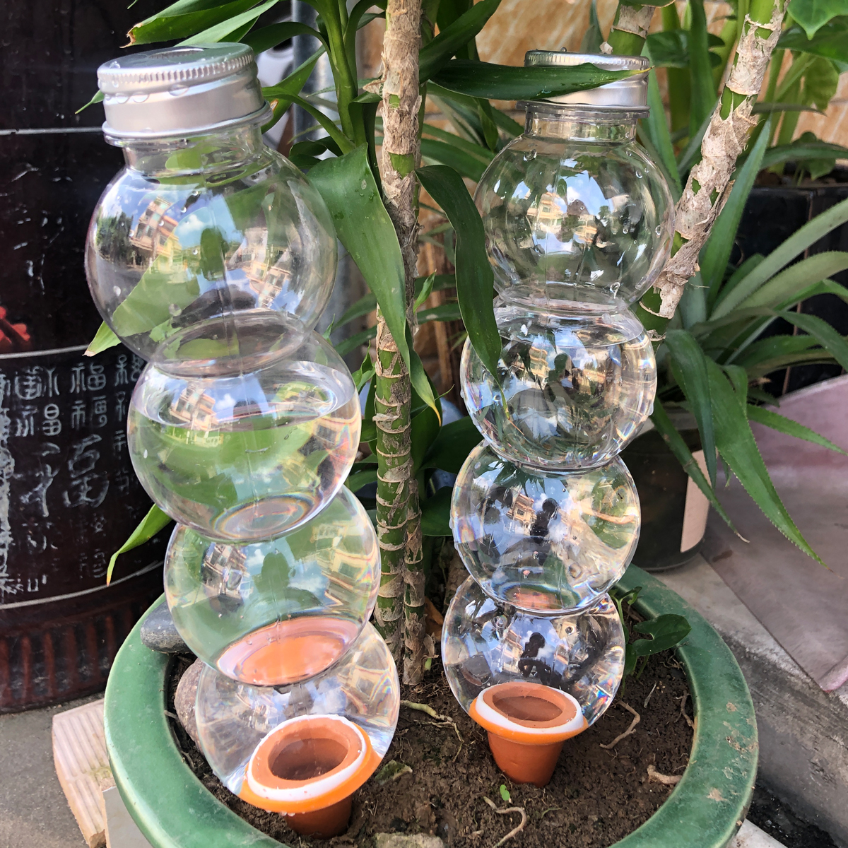 2 Pcs Automatic Plant Watering - Smart Garden Monitor 评论和价格