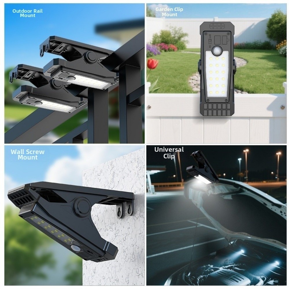 Portable Clip On Solar Clip-on - Smart Garden Fence & Balcony Hanging Planter 评论和价格