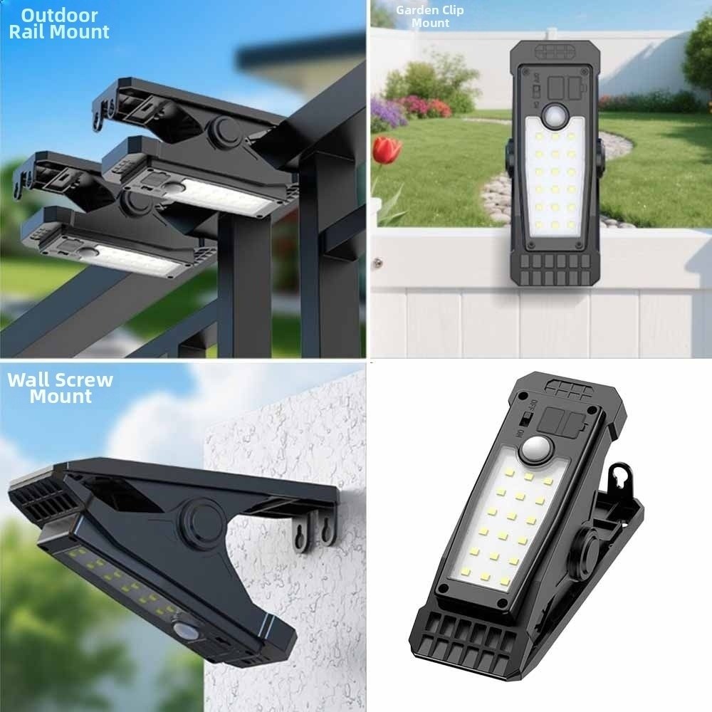 Security Light Clip On Solar C - Smart Garden Fence & Balcony Hanging Planter 评论和价格